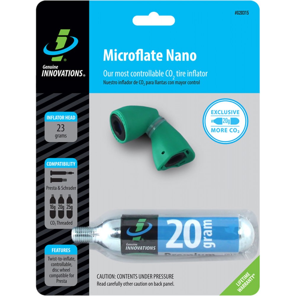 Microflate Nano – cyklo hustilka CO2